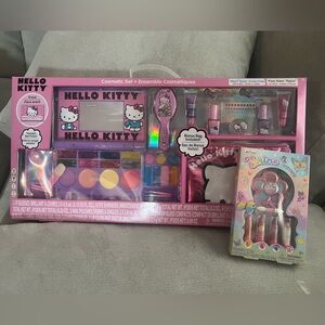 Hello Kitty Makeup Set for Girls - Pink and Purple